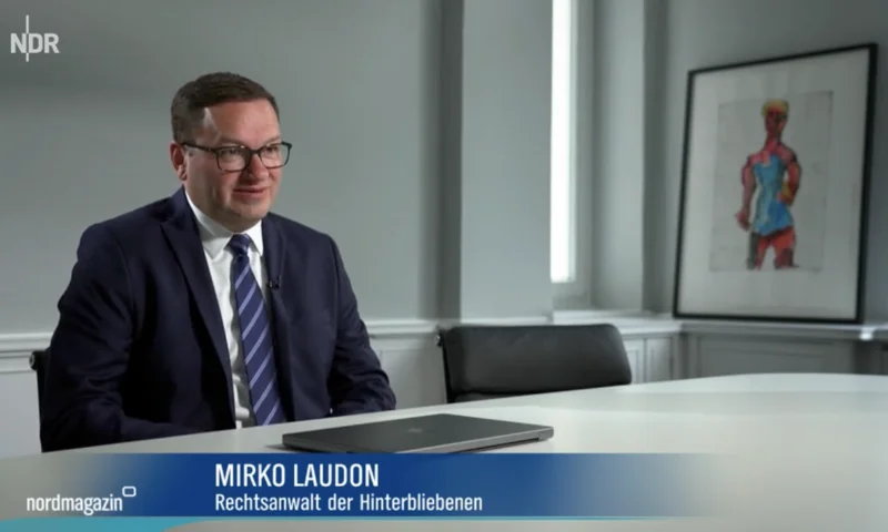 Rechtsanwalt Mirko Laudon, Fachanwalt für Strafrecht in Hamburg und Berlin im Interview im NDR Nordmagazin